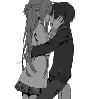❤ emoji Sword  Art Online Telegram sticker 7 of 119