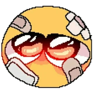 🥺 emoji Набор стикеров от @Ctikerubot Telegram sticker 18 of 48
