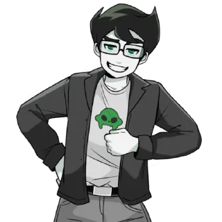 🔫 emoji Jake English - Homestuck Telegram sticker 14 of 57