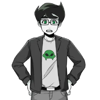 🔫 emoji Jake English - Homestuck Telegram sticker 6 of 57