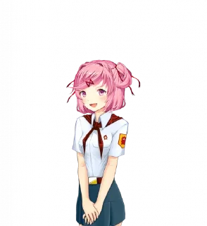😄 emoji Everlasting Summer + Doki Doki LC Telegram sticker 15 of 42