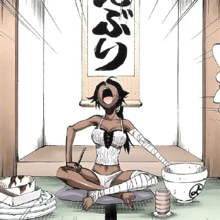 🐾 emoji Йоруичи [@joabucks] Telegram sticker 7 of 50