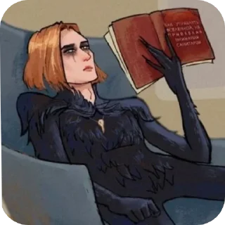Sticker from Птица (Bird) @TgEmojiBot