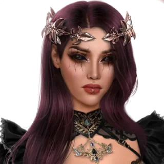 😍 emoji Вики от @loranees для @without_gravity ➡️ @Ctikerubot Telegram sticker 5 of 19