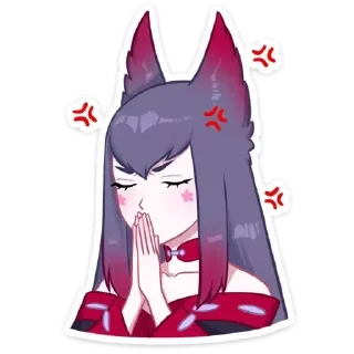 🙏 emoji Тёмная Мэри🖤 Telegram sticker 24 of 30
