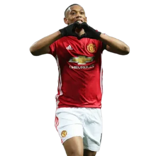 ❤️ emoji Manchester United by Andy L Telegram sticker 20 of 115