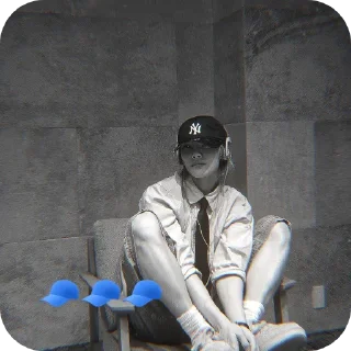 🧢 emoji JEONGIN | фото из "архив по чонину" | @B13AN7 Telegram sticker 18 of 40