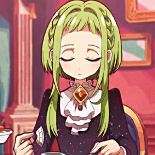 🥰 emoji Сакура Нанамине💚 @toiletboundhanakokun_wc Telegram sticker 10 of 73