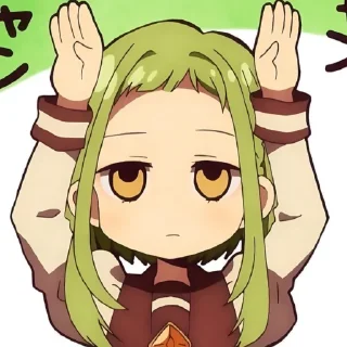 😺 emoji Сакура Нанамине💚 @toiletboundhanakokun_wc Telegram sticker 20 of 73