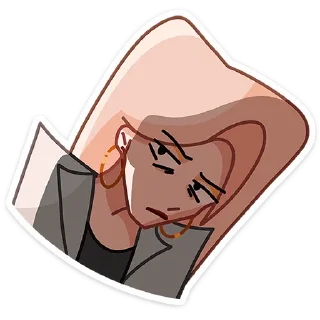 🤦‍♀ emoji Наташа от @TgSticker Telegram sticker 22 of 49
