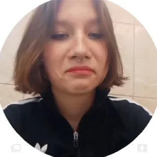 👄 emoji еблище Telegram sticker 12 of 80