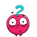 ❓ emoji вишенка @tgpremstikerss @TgEmodziBot Telegram sticker 15 of 34