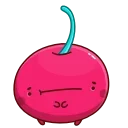 😐 emoji вишенка @tgpremstikerss @TgEmodziBot Telegram sticker 12 of 34