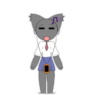 😉 emoji Тиффани демонша @Himiko_Yumenoo Telegram sticker 12 of 21
