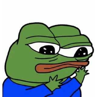 🙂 emoji Pepe Telegram sticker 23 of 25
