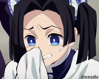 😭 emoji Demon Slayer | @cesdy Telegram sticker 22 of 23
