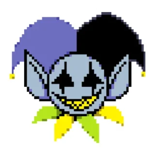☺ emoji Jevil Telegram sticker 16 of 65