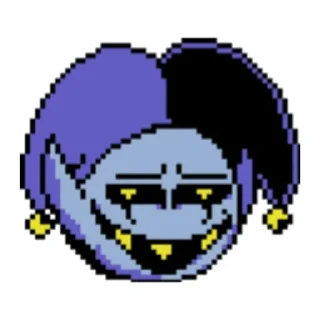 😩 emoji Jevil Telegram sticker 9 of 65
