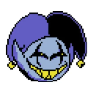 😁 emoji Jevil Telegram sticker 10 of 65
