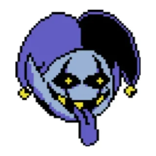 😛 emoji Jevil Telegram sticker 7 of 65