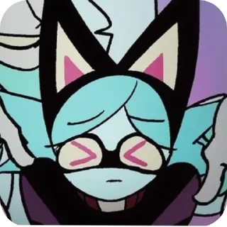 🩵 emoji Ушко Telegram sticker 12 of 80