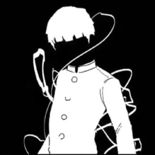 Sticker from I am Kageyama Shigeo.