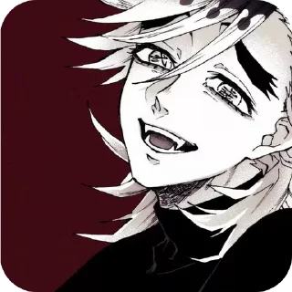 🤣 emoji Iblis douma by @StikerYaratishbot Telegram sticker 13 of 18