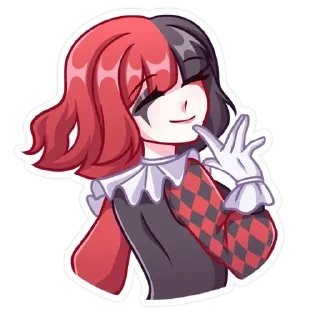 🤡 emoji маф почти без надписей @lolitastick Telegram sticker 17 of 48