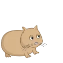 Sticker from 12 татуировок хомяка
