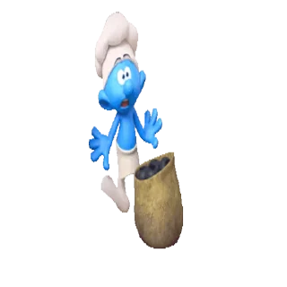 😱 emoji Смурфики @stickerstgrm Telegram sticker 10 of 24