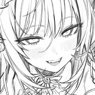 😏 emoji girls —> ୨ kᥲꪮⲙꪮᥱ . . ♡ Telegram sticker 23 of 25