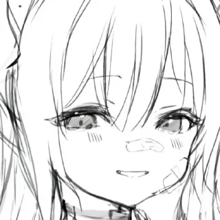 😌 emoji girls —> ୨ kᥲꪮⲙꪮᥱ . . ♡ Telegram sticker 15 of 25
