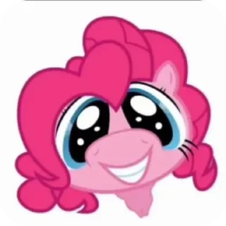 😋 emoji Пинки пай от @DJ_pon3_mlp Telegram sticker 13 of 14