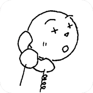 🫥 emoji Minna no nihongo Telegram sticker 12 of 33