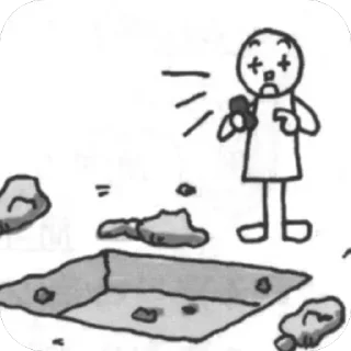 🫥 emoji Minna no nihongo Telegram sticker 11 of 33