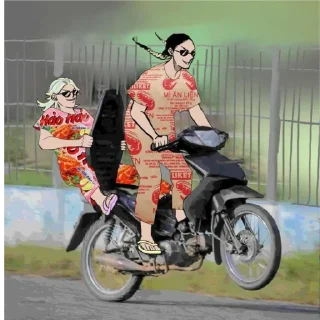😎 emoji Гопники, а чё тут Чжун ли забыл я в душе не ебу Telegram sticker 6 of 71