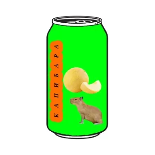💪 emoji Капибары топ, за капибар Telegram sticker 10 of 17