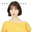 😐 emoji @jonafzan IU Telegram sticker 24 of 52