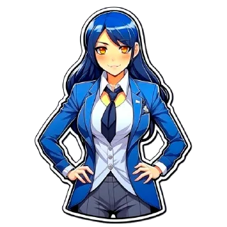 👩‍✈️ emoji Лучший бот ➡️ @good_biznesbot Telegram sticker 18 of 54