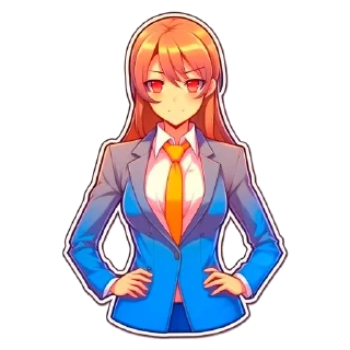 👩‍✈️ emoji Лучший бот ➡️ @good_biznesbot Telegram sticker 19 of 54