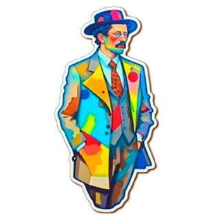 👨‍✈️ emoji Лучший бот ➡️ @good_biznesbot Telegram sticker 7 of 54