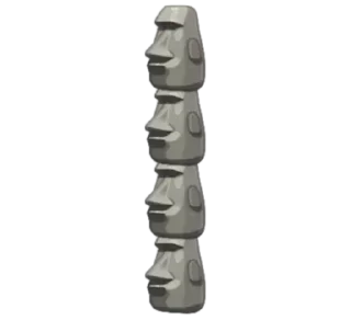 🗿 emoji Больше стикеров 👉🏻 @stickertg4 Telegram sticker 17 of 116