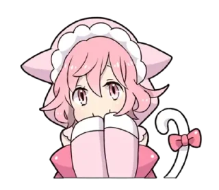 ☺️ emoji snow girls ` | By: @wexsavi ❄️ Telegram sticker 7 of 40