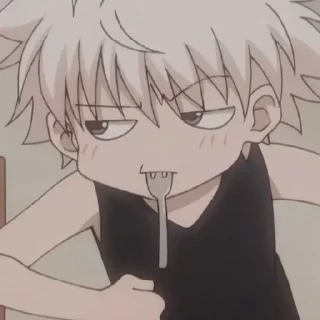 😒 emoji Стикеры @anime_sticks Telegram sticker 4 of 120