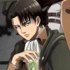 🥷 emoji levi attack titan. | @mnrrstikrs Telegram sticker 6 of 15