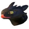 😋 emoji toothless Telegram sticker 9 of 10