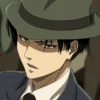 🥷 emoji levi attack titan. | @mnrrstikrs Telegram sticker 10 of 15