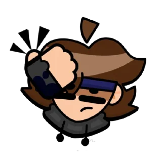 😤 emoji Krizmi Telegram sticker 24 of 35