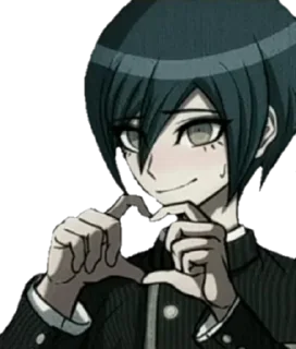 💙 emoji сердечки данганронпа Telegram sticker 18 of 50