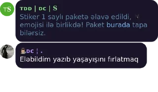 ⏰ emoji @TDD_Ilysva @DTOUserBot Paketi 1 Telegram sticker 7 of 43